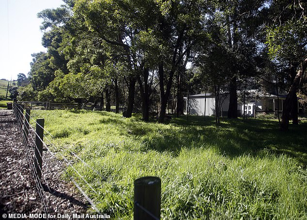 Erin Patterson's once prestigious Leongatha home now appears overgrown