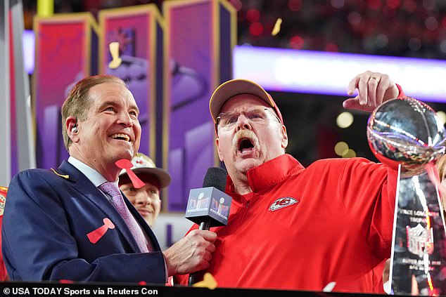 Belichick praised Chiefs coach Andy Reid despite claiming they will struggle to win again