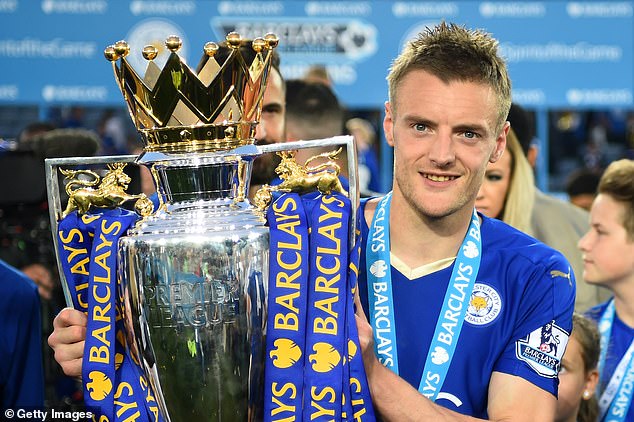 Vardy won major trophies with Leicester, including their surprise 2015-16 League title