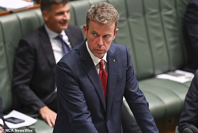 Dan Tehan (pictured on Tuesday) questioned the Prime Minister about whether visas had been revoked