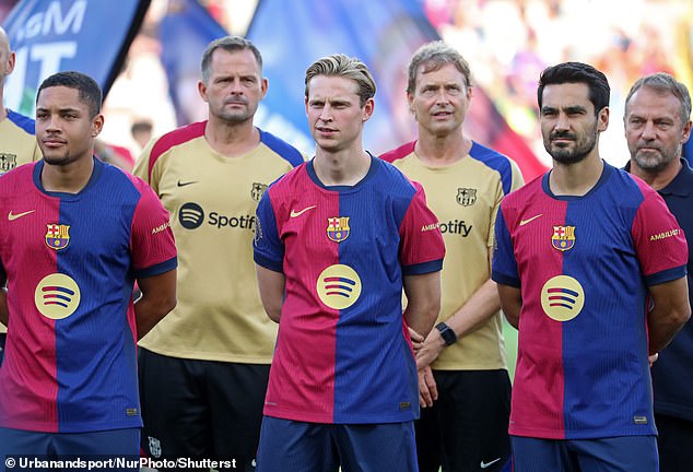 Barcelona have previously offered Frenkie de Jong (striker, central) to other clubs, and are now using a similar tactic with Gundogan