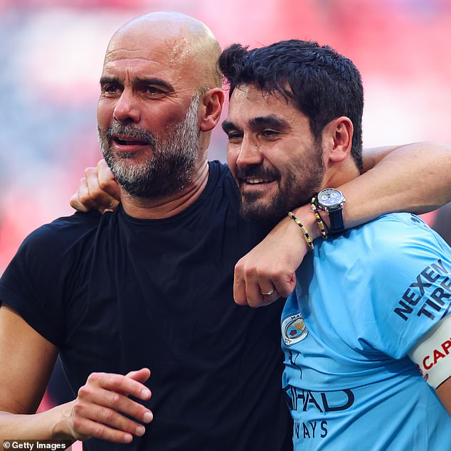 Gundogan could be eyeing a surprise return to Man City after winning the Treble in his final season at the club in 2022-23