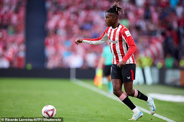 The Portuguese is seen as an alternative to Nico Williams, who expressed his desire to stay at Athletic Bilbao next season