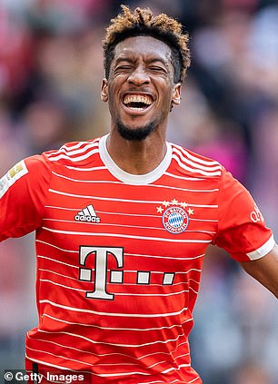 Kingley Coman, who played under Hansi Flick at Bayern Munich, is seen as an option for the Blaugrana's left wing