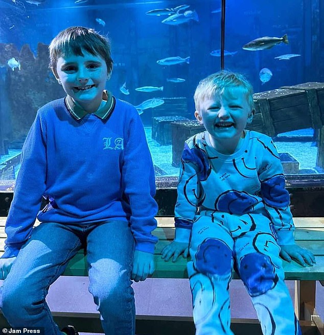 The family organizes trips to the aquarium and avoids outdoor activities. They even organize outings when it rains.