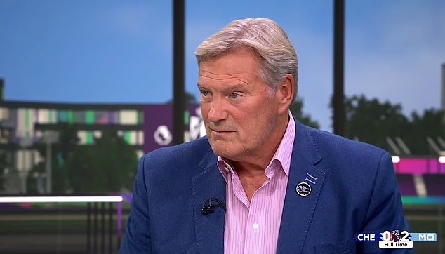 Glenn Hoddle (pictured) agreed with Owens analysis, stating that Palmer 'has to be at the heart of the team'