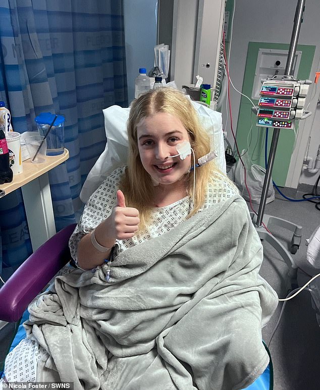 Scans confirmed she had a rare and aggressive form of cancer, adrenocortical carcinoma, which affects just one in a million people. Despite having the tumour removed and surviving septic shock, the 20-year-old was shocked to learn in February that her cancer had spread and she had just 15 to 18 months to live.