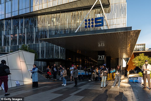 The latest blow to Nine's staff comes less than a week after the network began a new round of layoffs (pictured at its Melbourne headquarters)