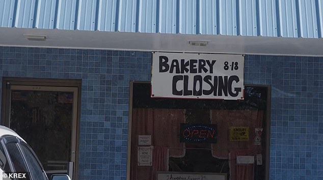 The bakery closed its doors for the last time on Saturday