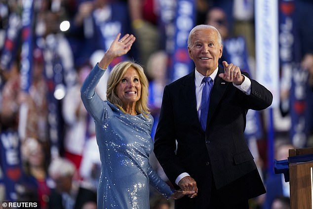 The Bidens will spend the week near Santa Barbara while the rest of the convention continues