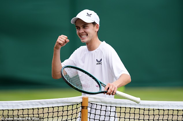 Robertson reached the last 16 at both Wimbledon and the French Junior Open this year