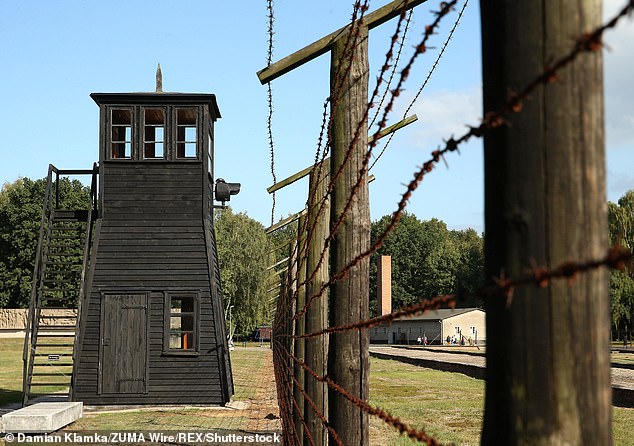 A view of the former Nazi German extermination camp Stutthof