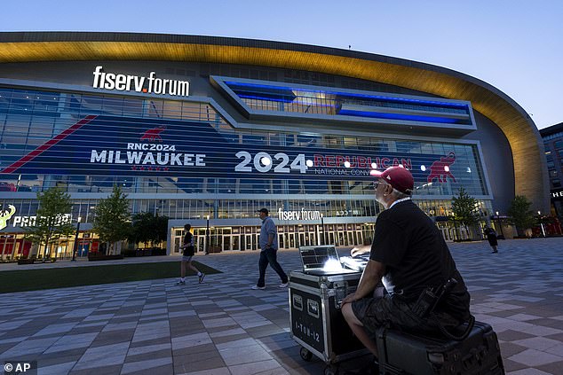 TRUMP TROLL? Vice President Kamala Harris and her running mate, Minnesota Gov. Tim Walz, have hired Milwaukee's Fiserv Forum for a Tuesday night rally, the venue Republicans picked last month for the Republican National Convention.