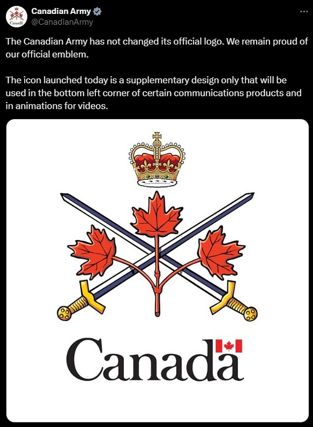 In the face of public backlash, the Canadian Forces did apologize for the confusion, but they still defended the logo, claiming it was a complementary design, not a replacement for the official emblem.