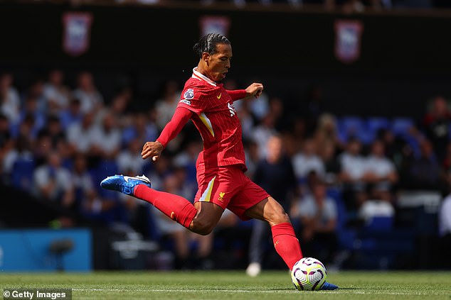 Virgil van Dijk has been named PFA Premier League Team of the Year for the fourth time