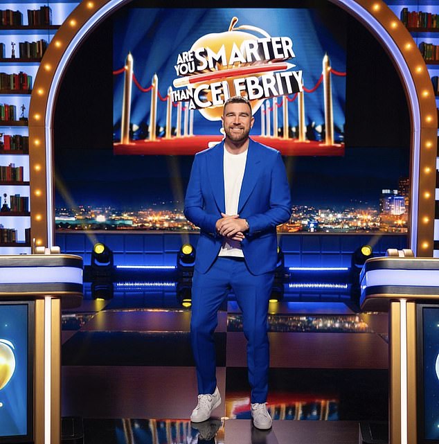 Kelce has confirmed that 'Are You Smarter Than A Celebrity?' will be released on October 16.