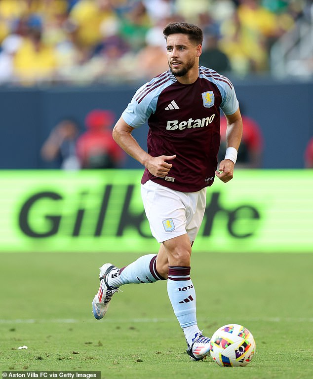 The Spanish left-back joined Aston Villa from LaLiga club Real Betis in January 2023.