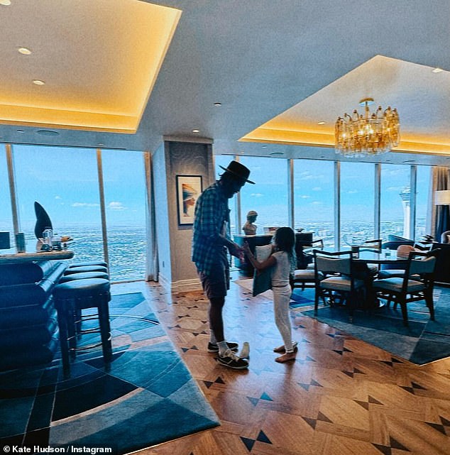 Kate shared a sweet insight into her sunny trip and showed off her luxurious 5-star Fontainebleau Hotel where she stayed