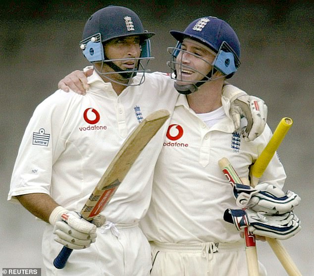 Thorpe's (right) attitude led England to victories, while Hussain (left) spoke of the fighting spirit his team-mate always showed to help his team to victory.