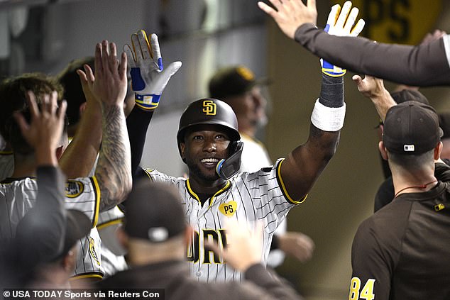 Jurickson Profar hit a three-run home run to help San Diego to a win over the Twins