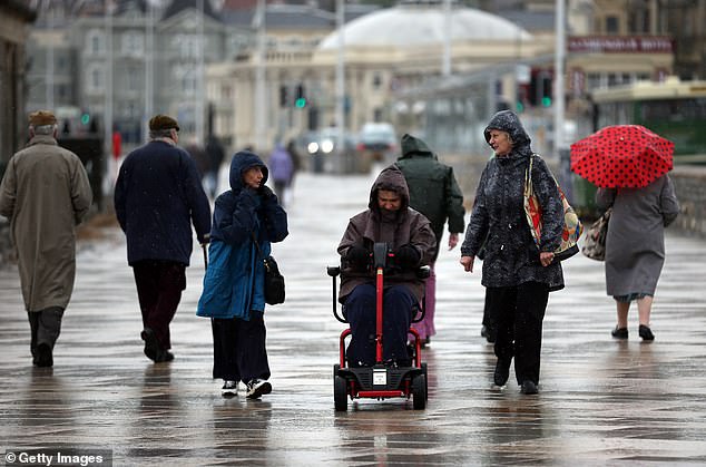 Mobility scooters were both a threat and a symbol of the West, which had clearly become God's waiting room