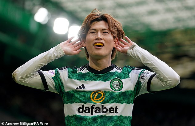 The champions are interested in Celtic's Kyogo Furuhashi, who scored 73 goals in 153 games for them