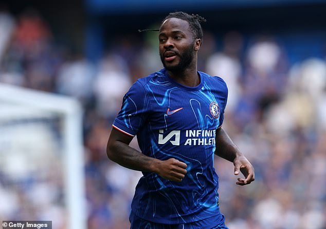 Raheem Sterling has worn the number 7 shirt since joining the Blues from Manchester City in 2022