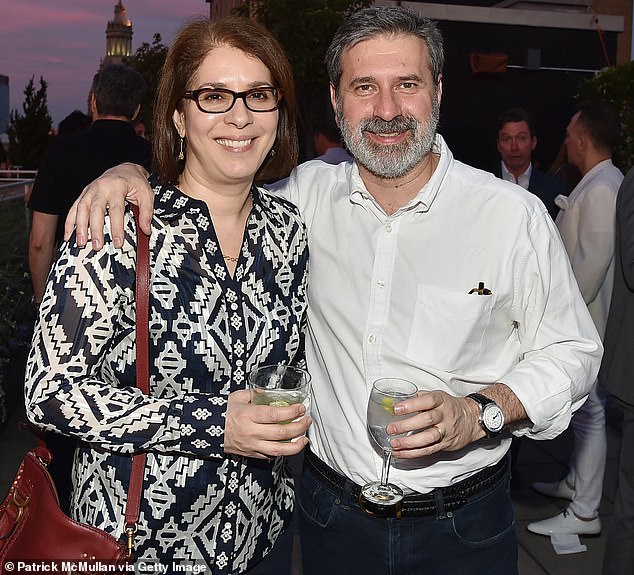 Morvillo (pictured with his wife Neda in 2018, who also disappeared in the yacht tragedy) said this month that the Lynch trial 