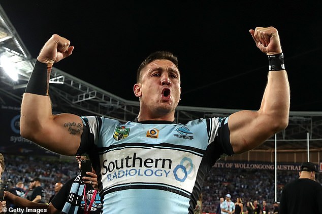 Chris Heighington promised a circumcision if the Sharks won the grand final