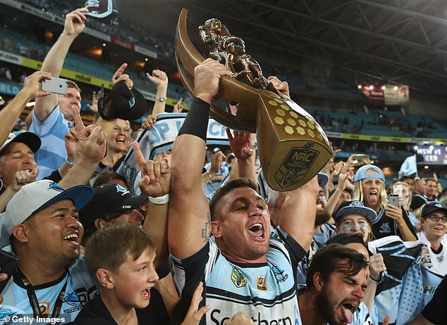 Cronulla ended their 50-year wait for a championship that season