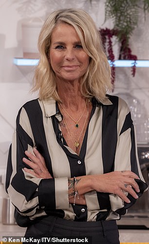 Ulrika Jonsson was pictured here earlier this year