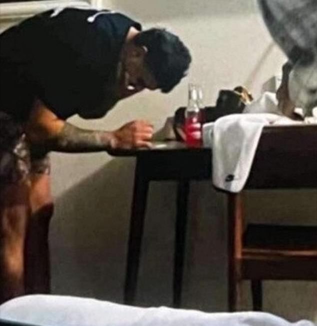 Troubled NRL star Latrell Mitchell could be fined as much as $250,000 by the Rabbitohs after his photo of the white powder allegedly pushed the furious club over the edge. Daily Mail Australia does not suggest the powder was an illegal drug