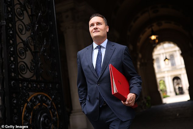 Health Minister Wes Streeting (pictured) has warned the health service is 'broken' and has ordered an investigation into the scale of the problem