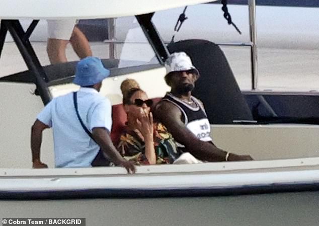 The NBA's all-time leading scorer and his wife enjoy some time off after the Paris Games