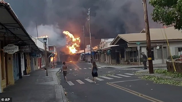 Diezon hid in a storage unit for two days and two nights as wildfires raged through Maui