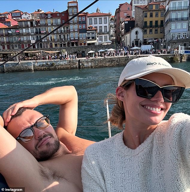 Ray and the 33-year-old fashion expert are currently visiting her home country of Portugal, which she reports on her Instagram