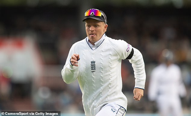 Ollie Pope enjoyed a great first morning as captain as he stepped in for the absent Ben Stokes