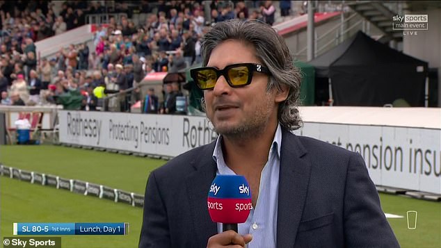 It was great to see Kumar Sangakkara back on our screens and he just exudes elegance