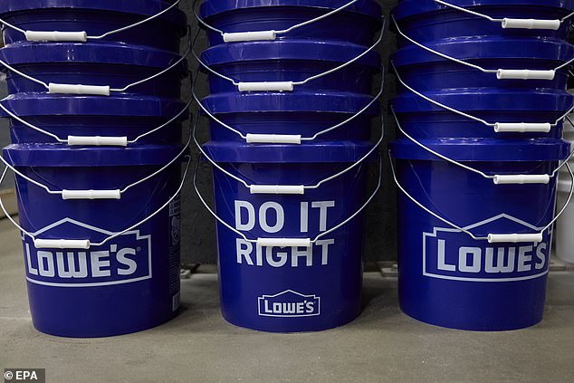 Lowe's also lowered its sales forecast for the year