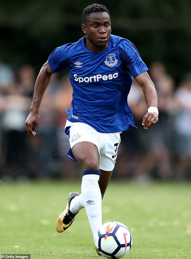 Lookman made 36 appearances for the Toffees between 2017 and 2019