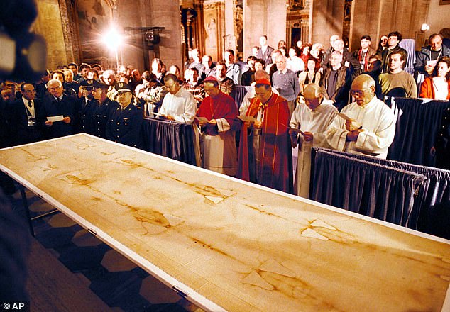 Many believe that the Shroud of Turin (pictured) is the cloth in which Jesus' body was wrapped after his death. However, not all experts are convinced that it is genuine.