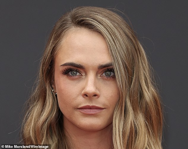 When it comes to eyebrows, this dinosaur might just give model Cara Delevigne (pictured) some heat