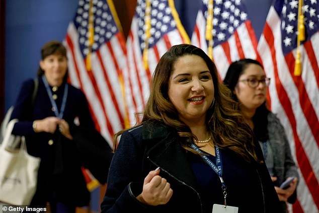 Rep. Delia Ramirez, D-Ill., who represents a district about 15 minutes from downtown Chicago, celebrated the 