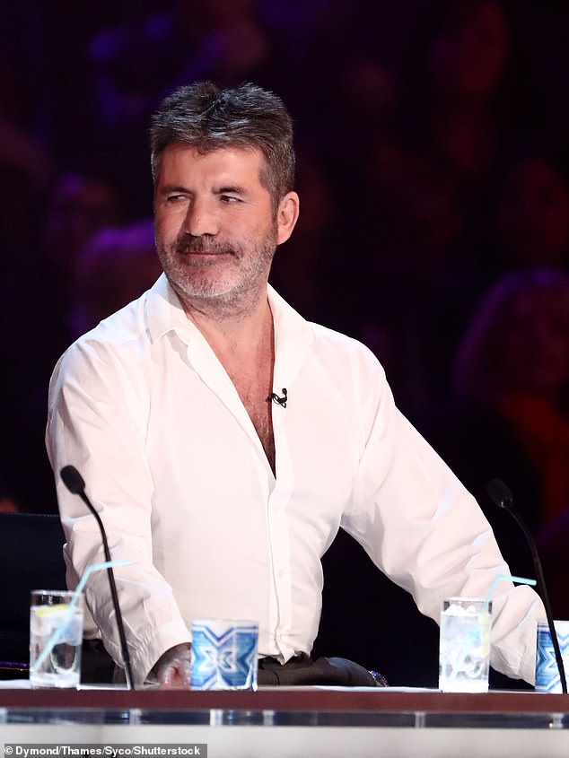 'The difference between The Voice and other talent shows is that they can sing. They've taken away the ones who can't sing from the first auditions' (Simon pictured on The X Factor in 2017)