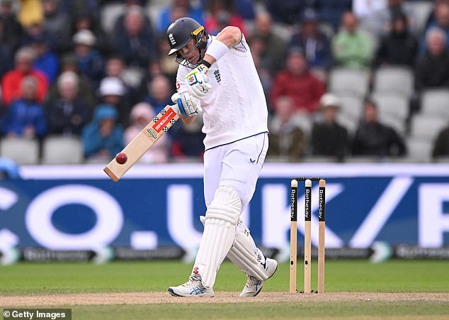 Jamie Smith also continued his flourishing Test career, ending the day on 72 not out