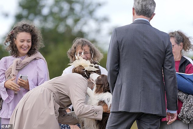 Mary has made no secret of her love for dogs and animals. The mother is often the photographer behind her children's birthday portraits and she enjoys capturing the family pets in the shots