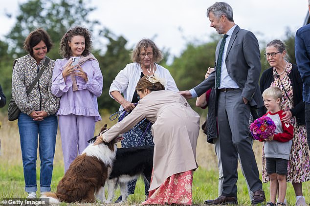 The Danish monarch's affection for her four-legged fans during her recent tour comes as no surprise