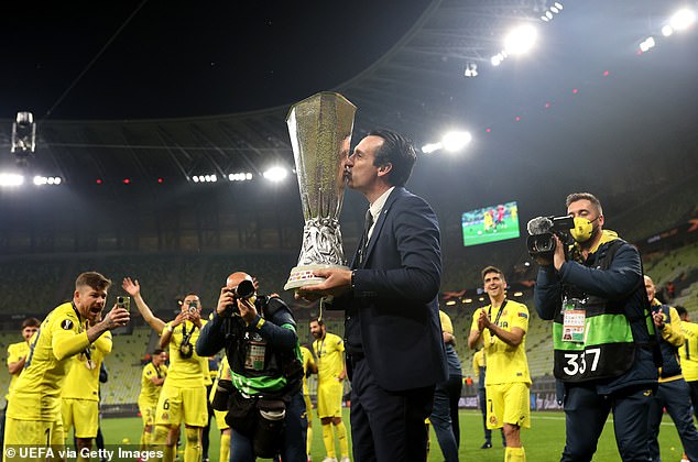 Emery's Villarreal team beat Arsenal en route to 2021 Europa League title