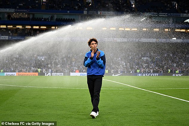 Chelsea's latest signing Joao Felix was reintroduced to fans at Stamford Bridge ahead of kick-off