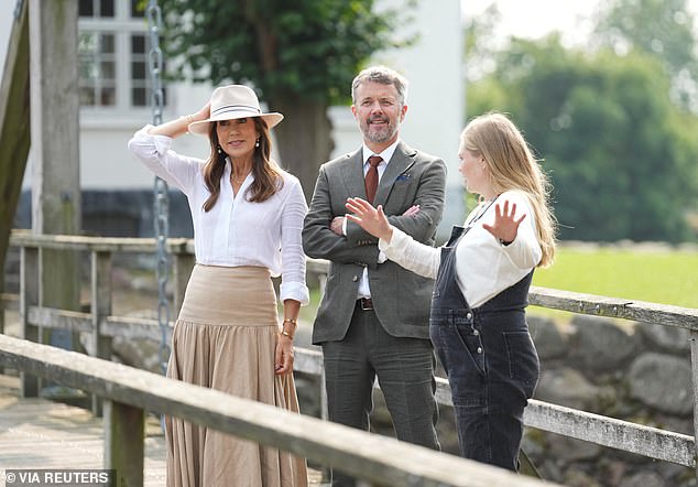 They seemed relaxed and coordinated - although some people thought it was 'for show'